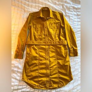 Everlane cotton shirt dress size 4